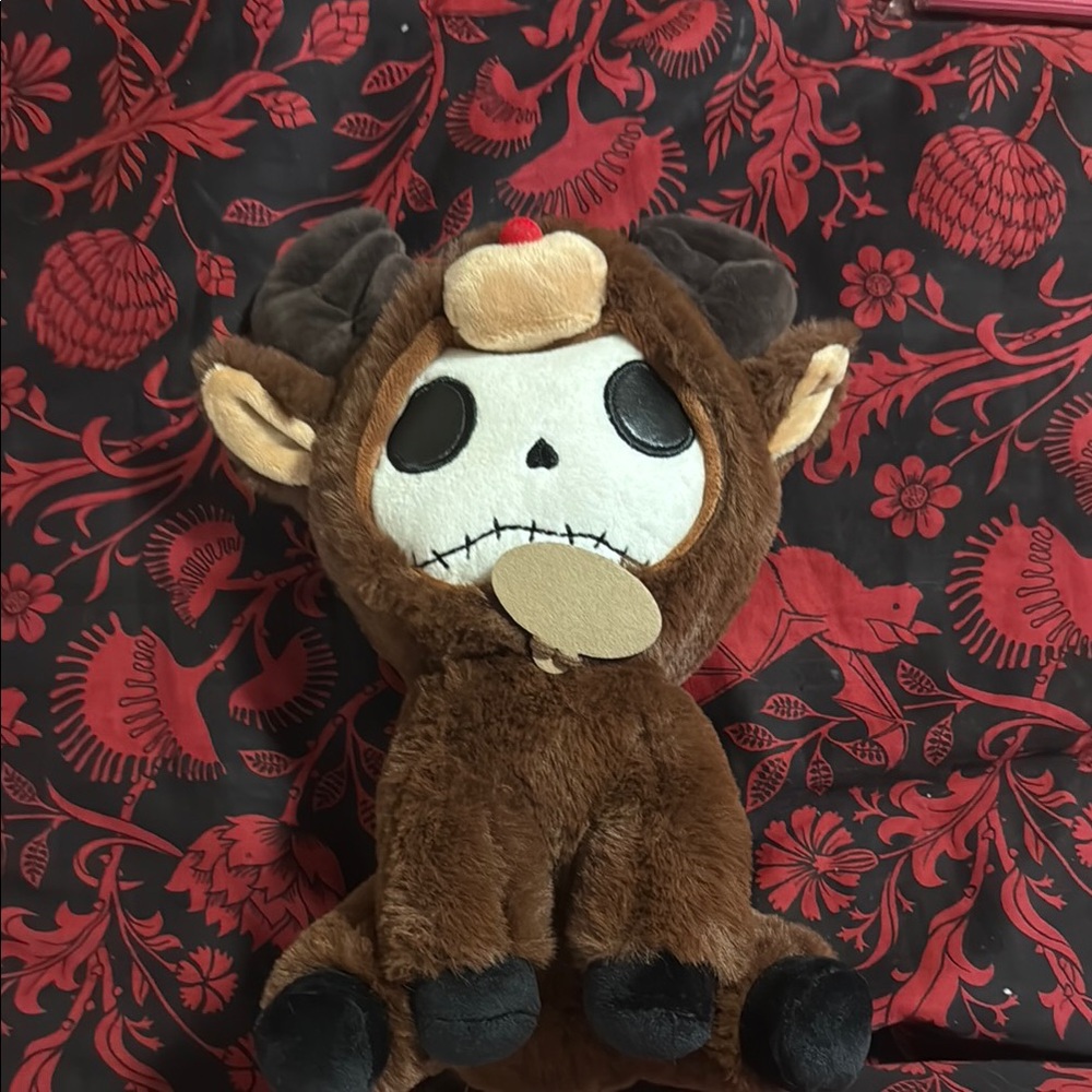 💎Furry Bones Brown Plush Reindeer Toy LAST CHANCE
